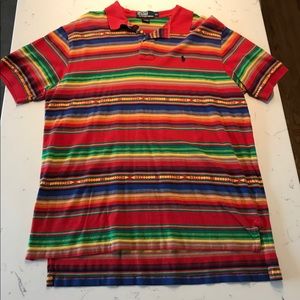 Polo by Ralph Lauren short sleeve shirt red XL